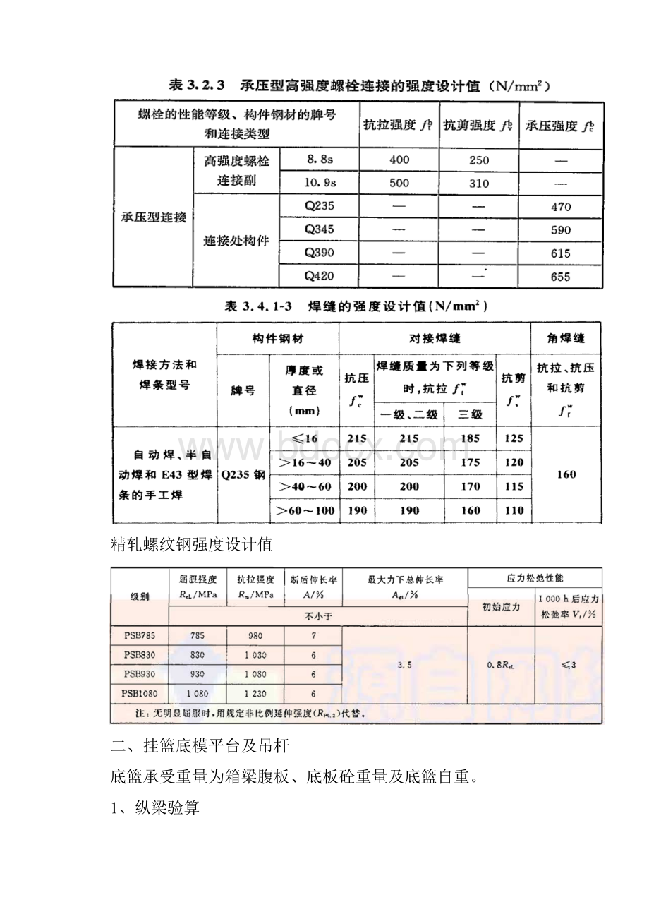 精品工程资源深茂铁路324832m连续梁三角形挂篮设计计算书手算版详解.docx_第2页