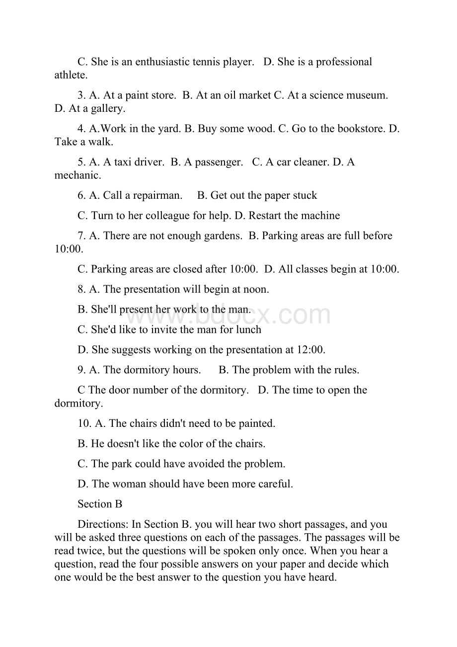 08年普通高等学校招生全国统一考试英语试题及答案上海卷.docx_第2页