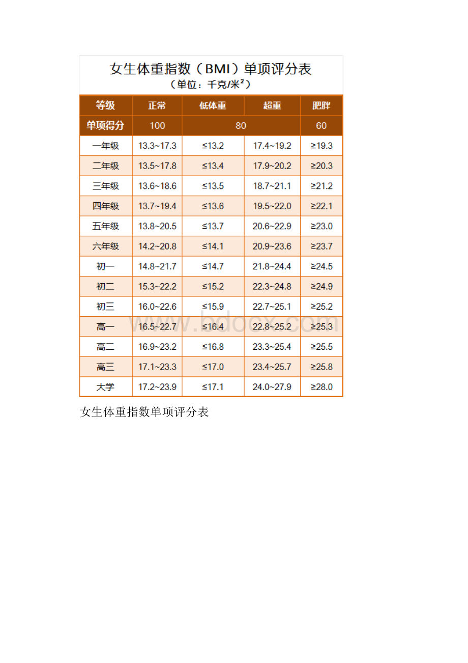 体质健康测试标准.docx_第3页