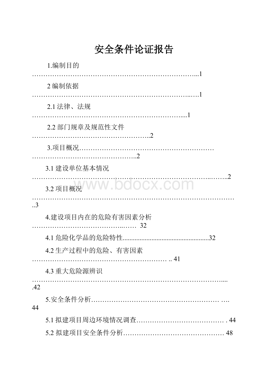 安全条件论证报告.docx_第1页