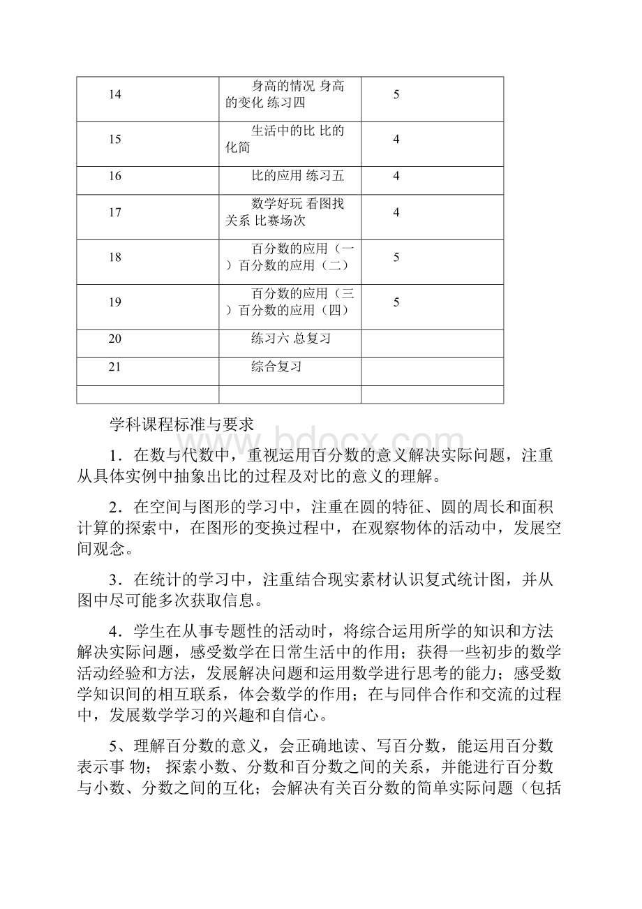 最新北师大版六年级数学上册全册教学设计.docx_第2页