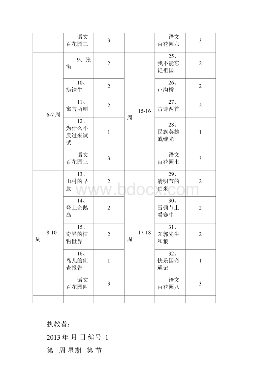 S版语文小学语文三年级下册教案 全册.docx_第2页