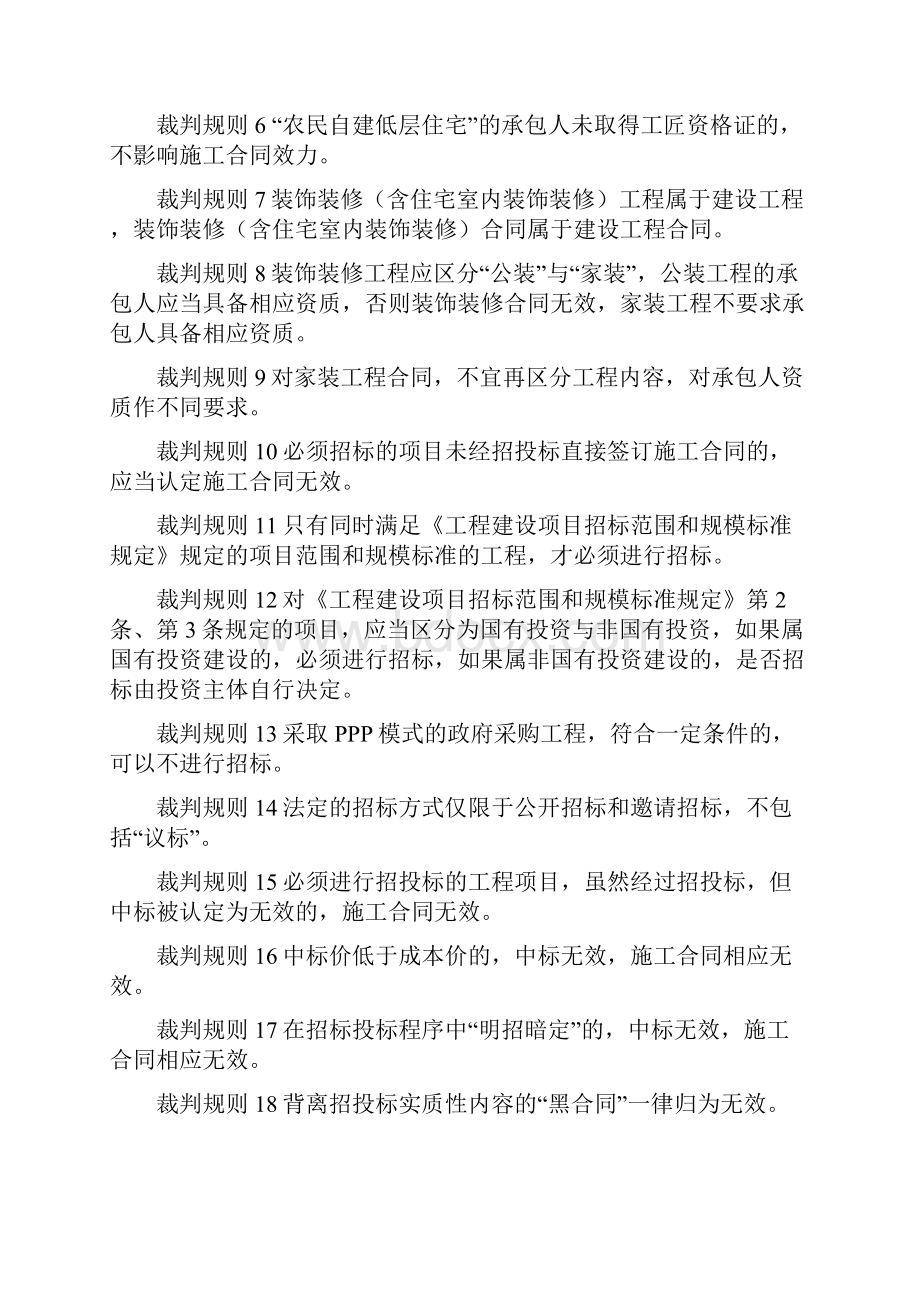 建设工程合同纠纷254个裁判规则深度解析.docx_第2页