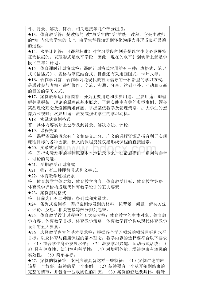 体育教学设计复习题.docx_第2页