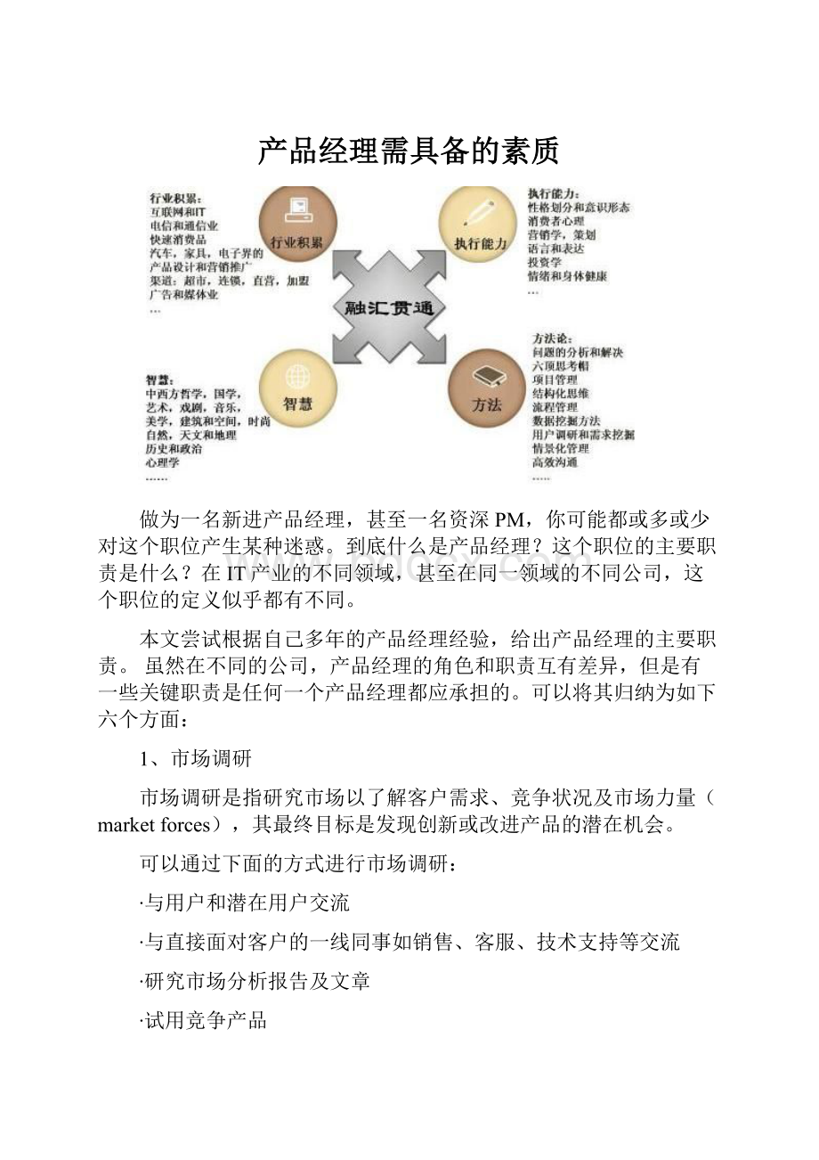 产品经理需具备的素质.docx