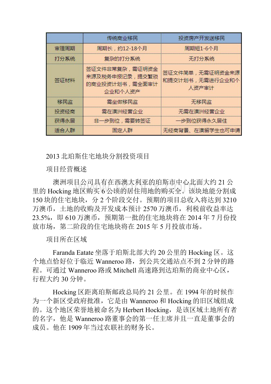 投资西澳大利亚州房产送澳洲雇主担保移民187.docx_第2页