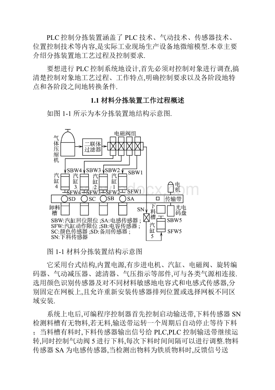 基于PLC的自动控制分拣系统的设计.docx_第3页