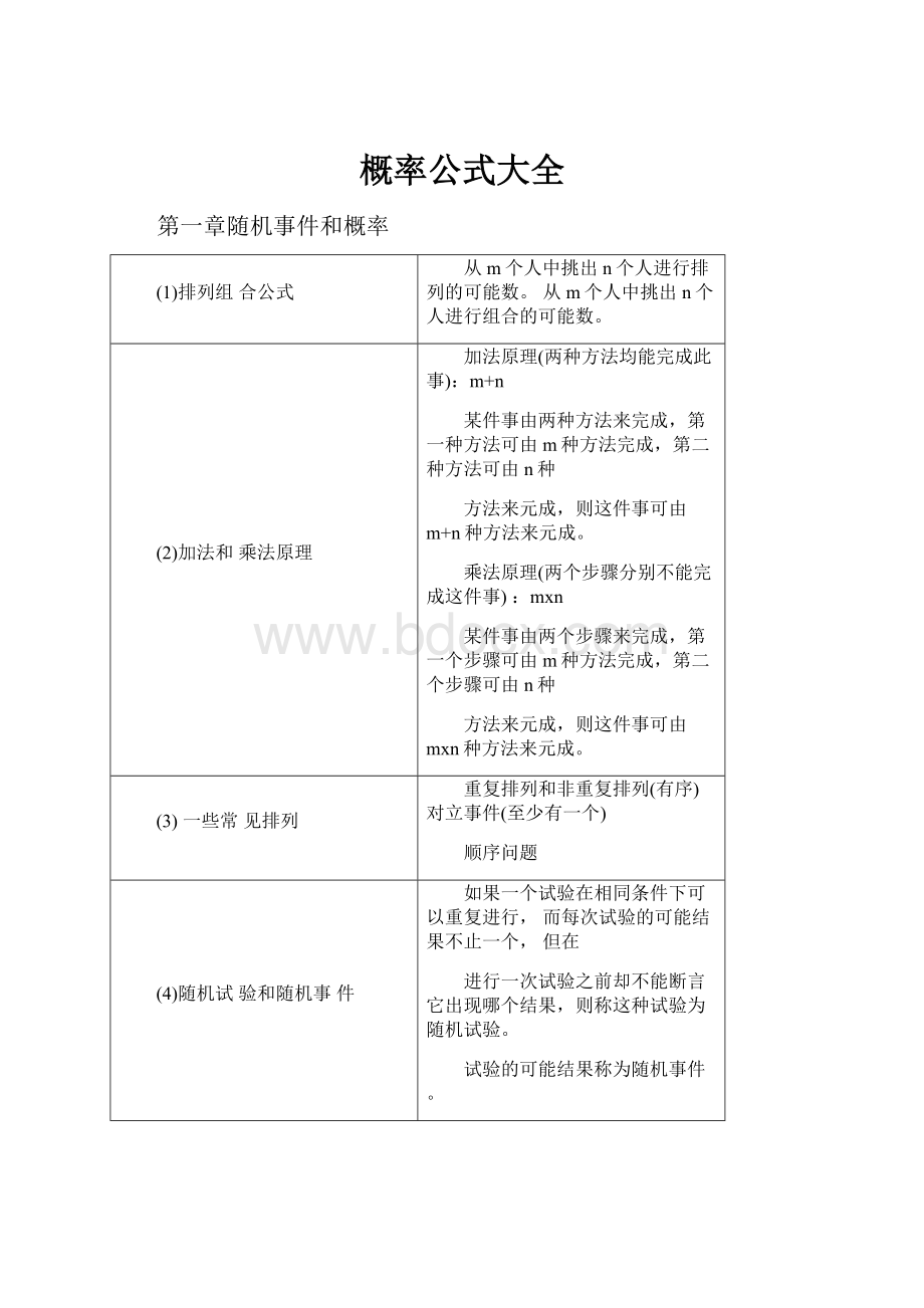 概率公式大全.docx