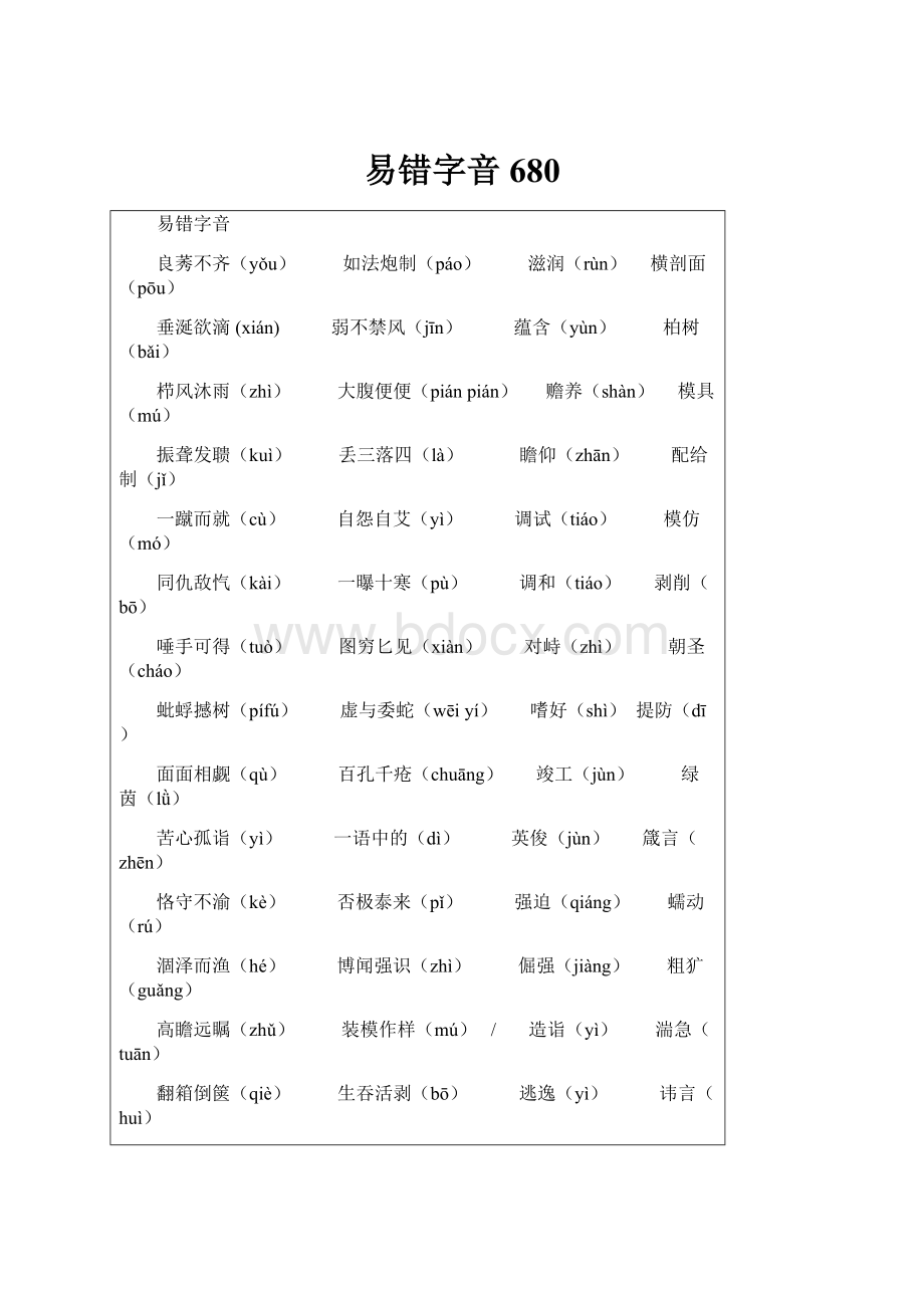 易错字音680.docx_第1页