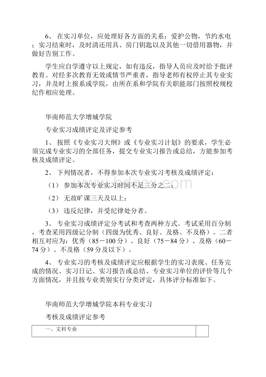 华南师范大学增城学院专业实习学生手册.docx_第3页