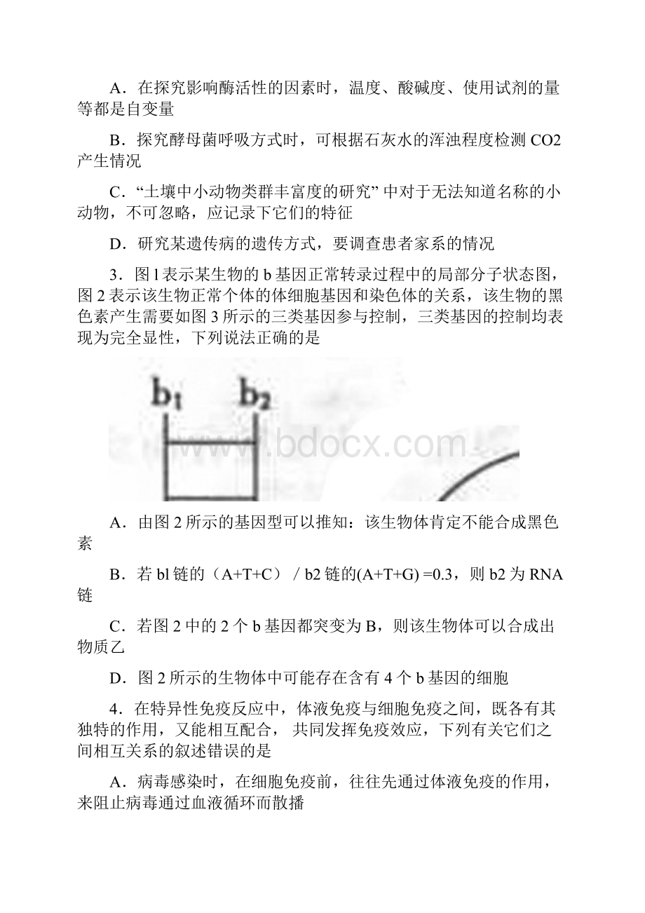 福建省师大附中高考模拟理综试题.docx_第2页