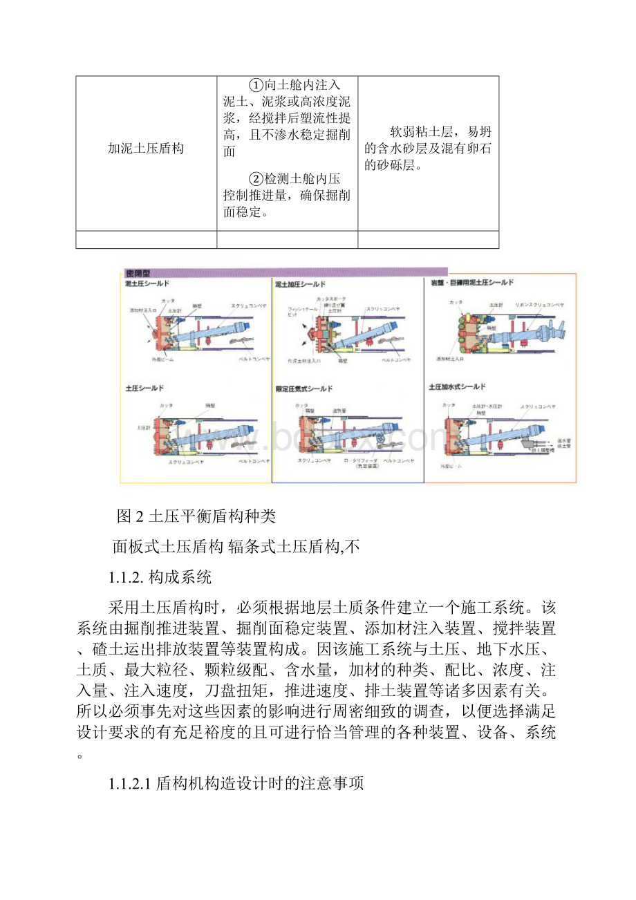 土压平衡盾构与泥水平衡盾构的结构原理.docx_第3页