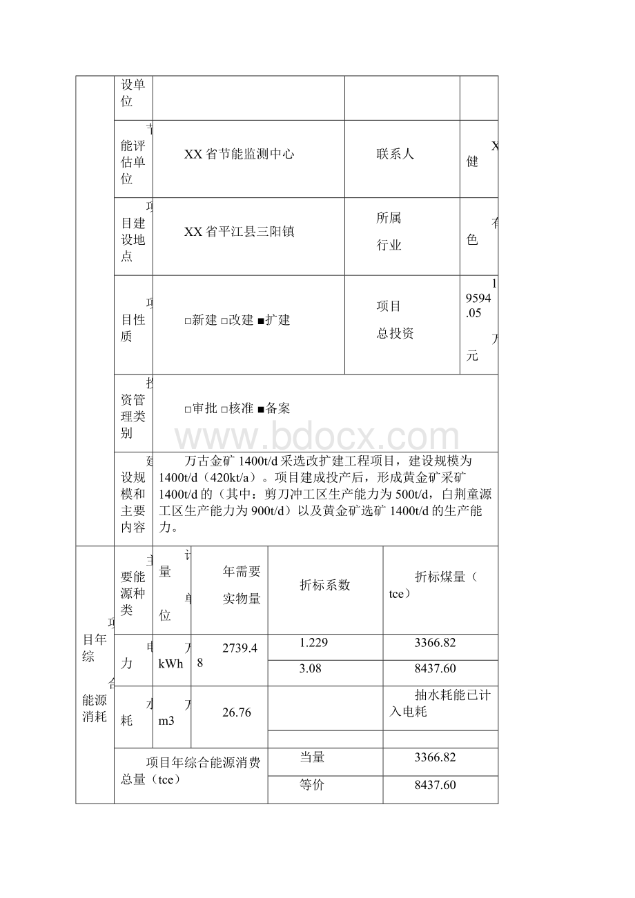 大万矿业能评报告送审稿模板.docx_第3页