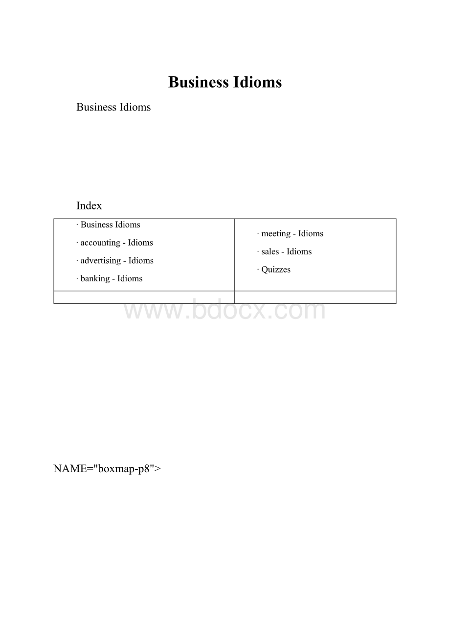 Business Idioms.docx_第1页