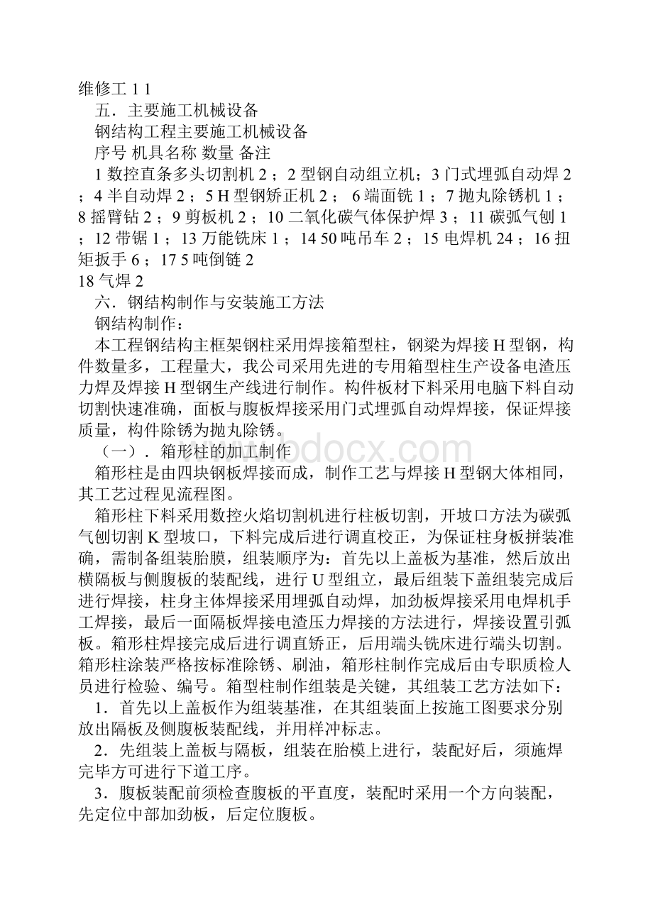 钢结构施工方案.docx_第2页