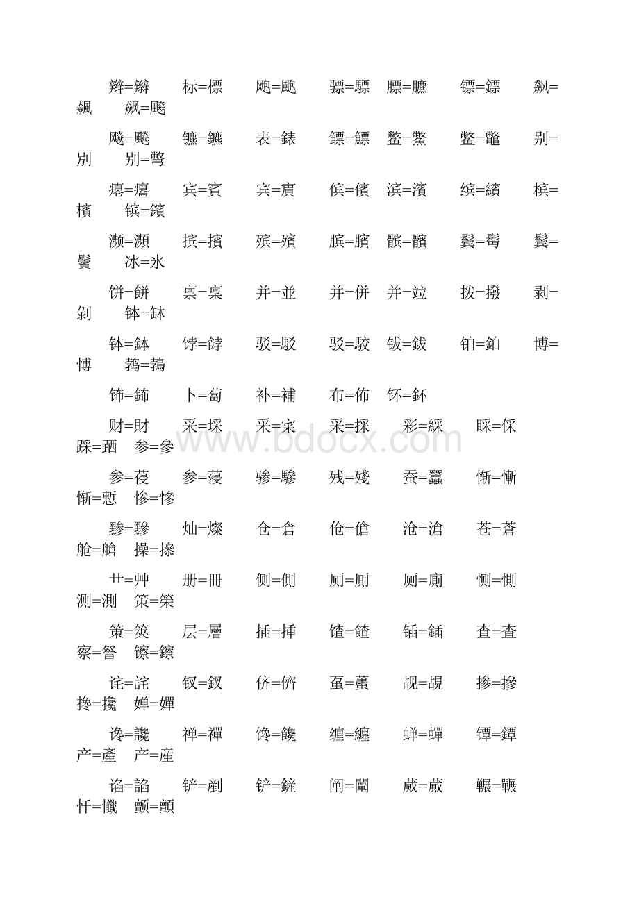 繁简字对照表.docx_第2页