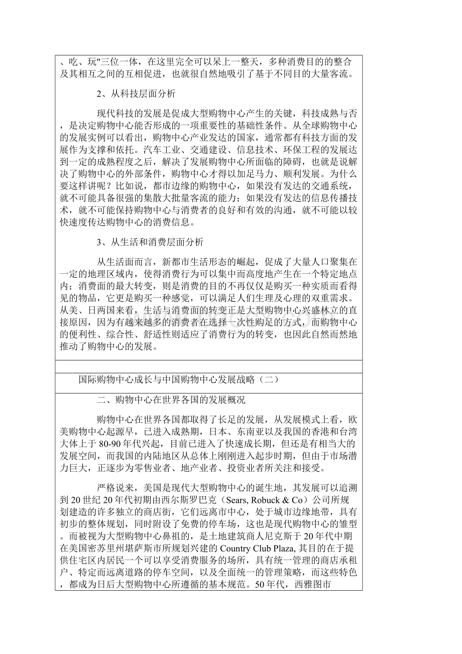 发展战略国际购物中心成长与中国购物中心发展战略.docx_第3页