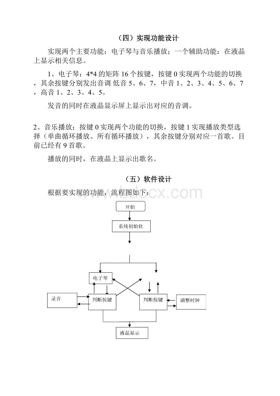 单片机课程设计电子音调发生器.docx_第3页