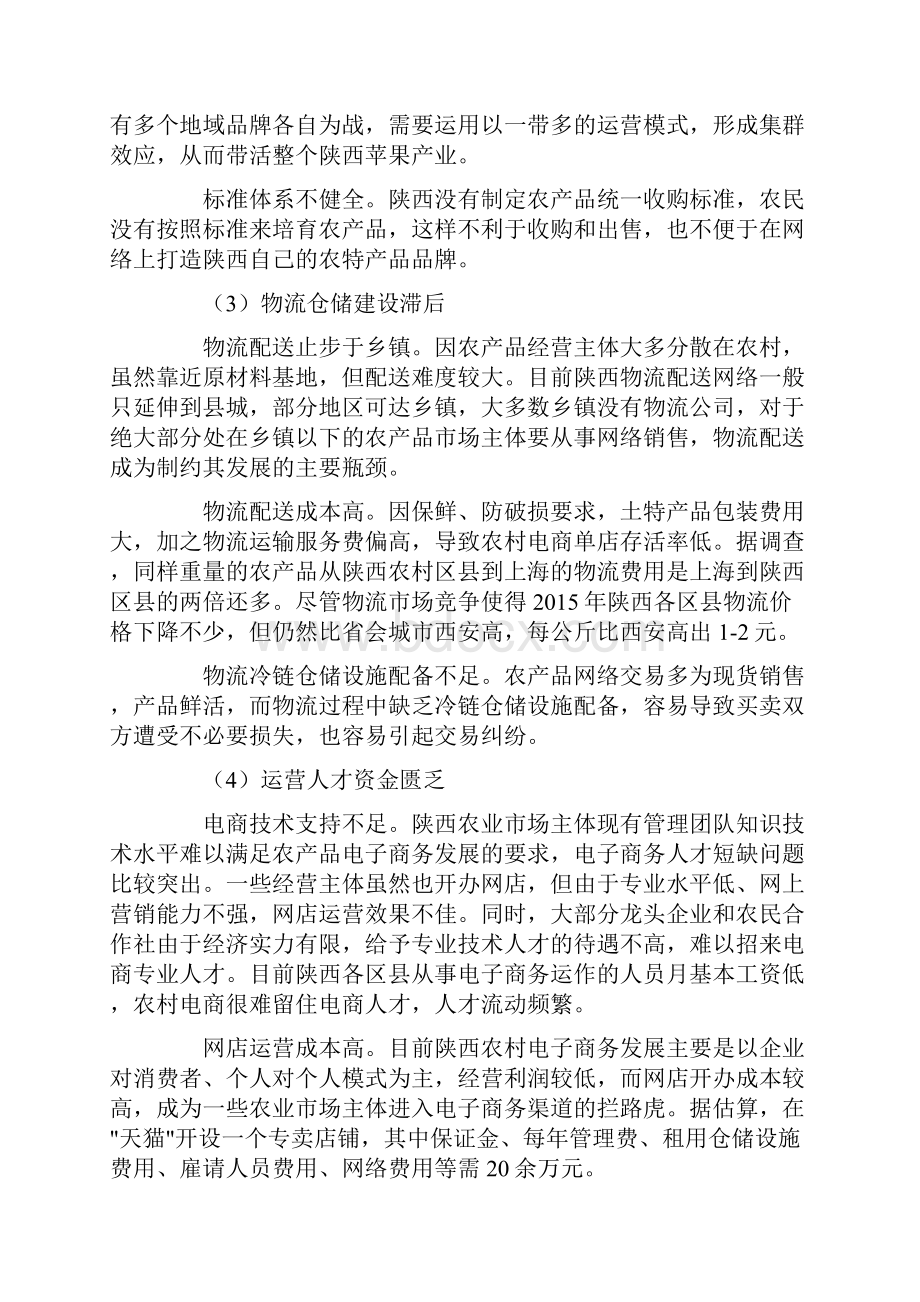 农村电子商务存在的问题及对策以陕西省为例.docx_第2页