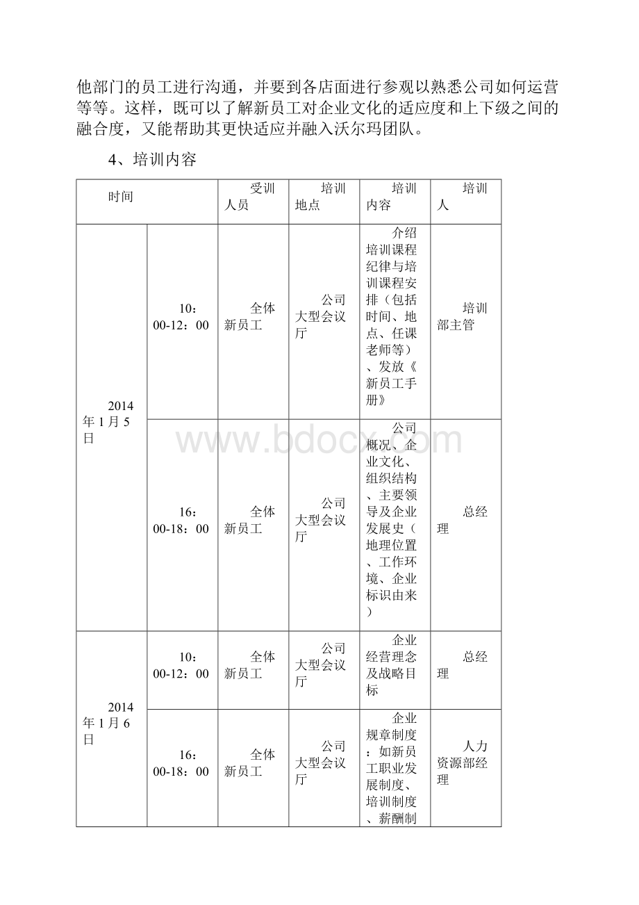 沃尔玛新员工培训方案.docx_第2页