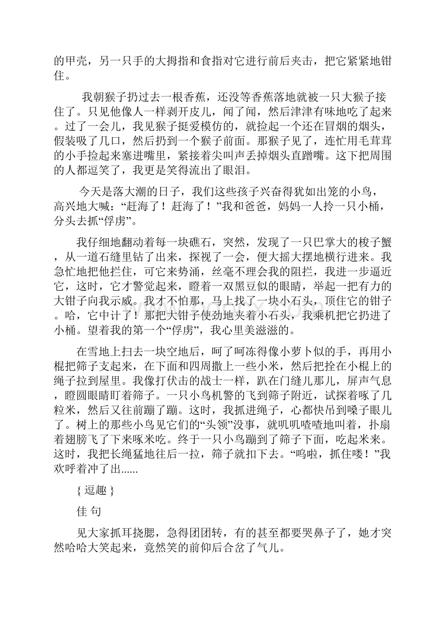 好词好句好段摘抄大全讲课教案.docx_第3页