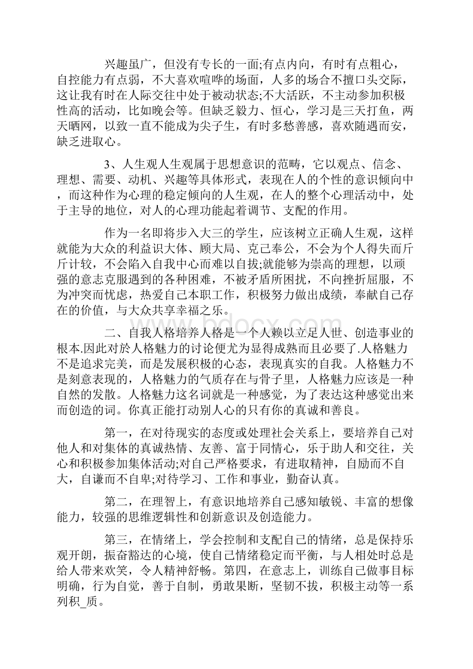 大学生心理健康学习个人总结报告范文.docx_第2页