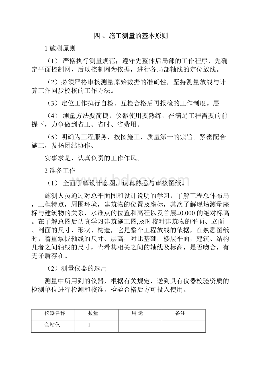 置信逸都仁湖花园三期A区测量专项方案.docx_第3页