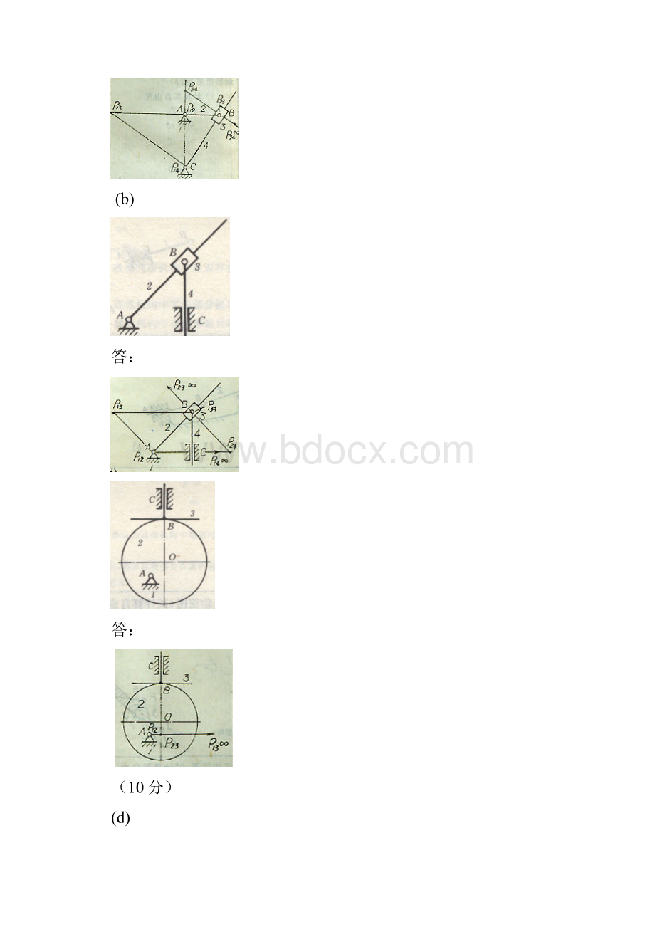 机械原理课后答案第3章.docx_第2页