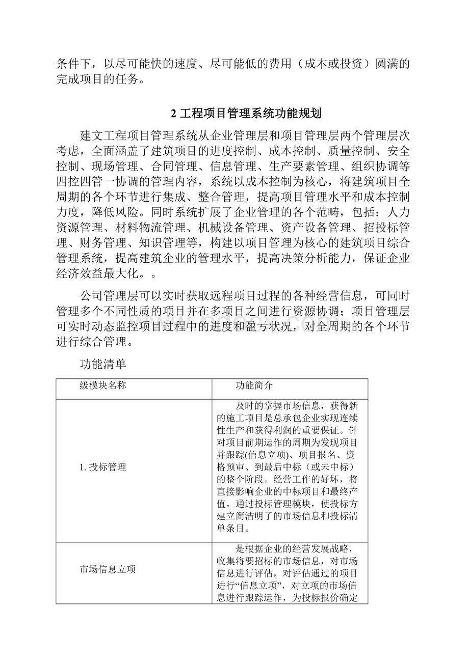 建文项目管理软件功能清单.docx_第3页