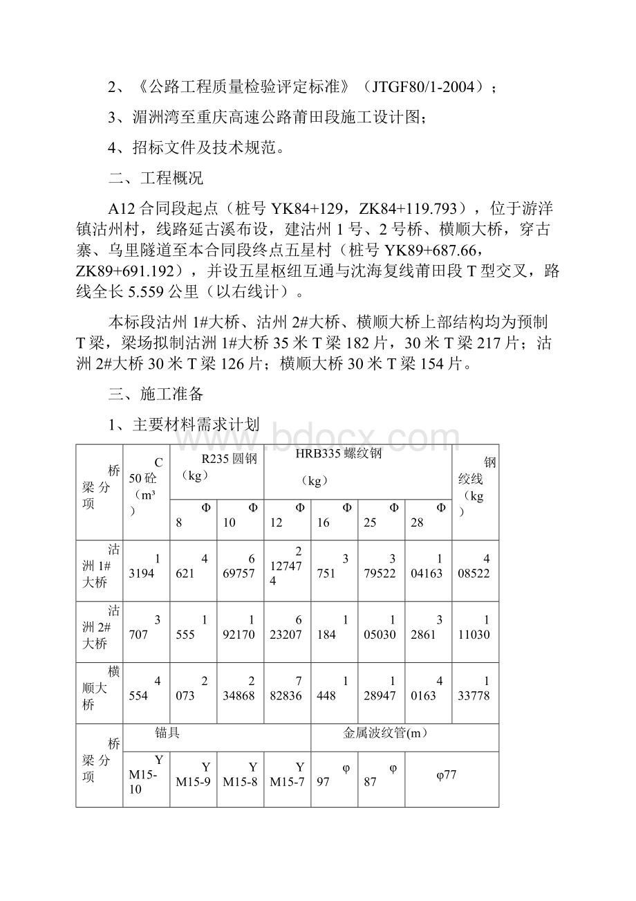 预制T梁施工方案314 精品.docx_第2页