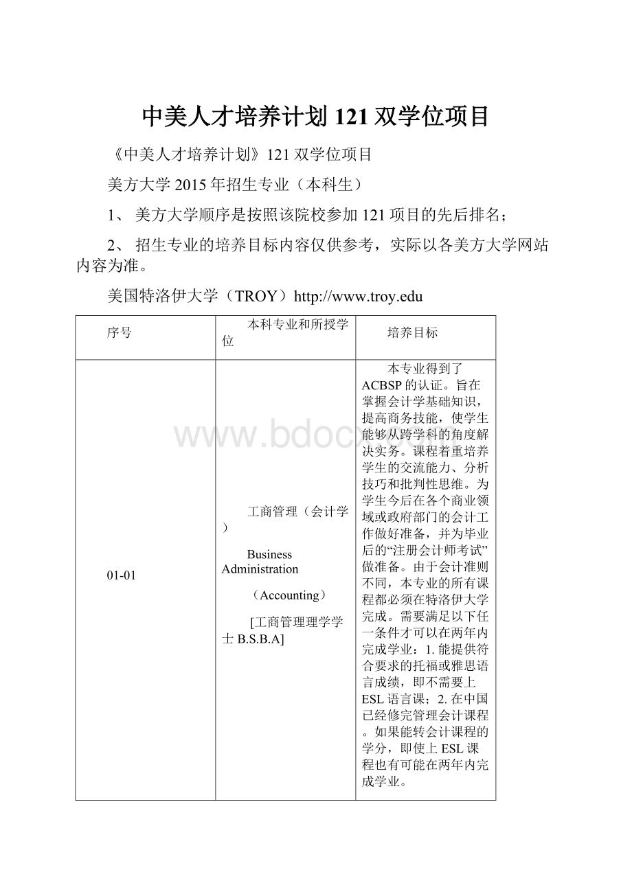 中美人才培养计划121双学位项目.docx_第1页