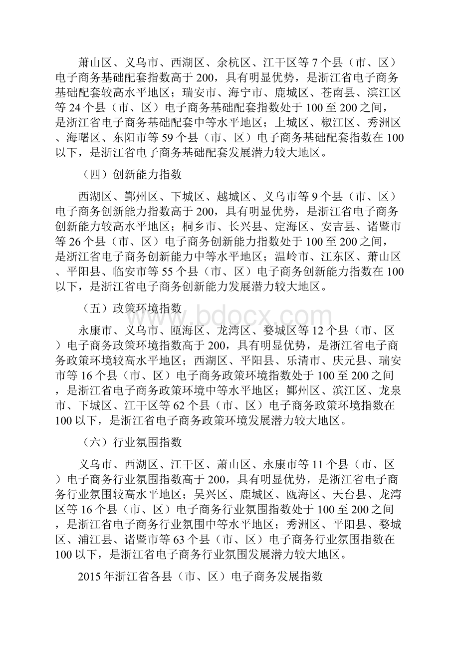 浙江省各县电子商务发展统计解析.docx_第2页