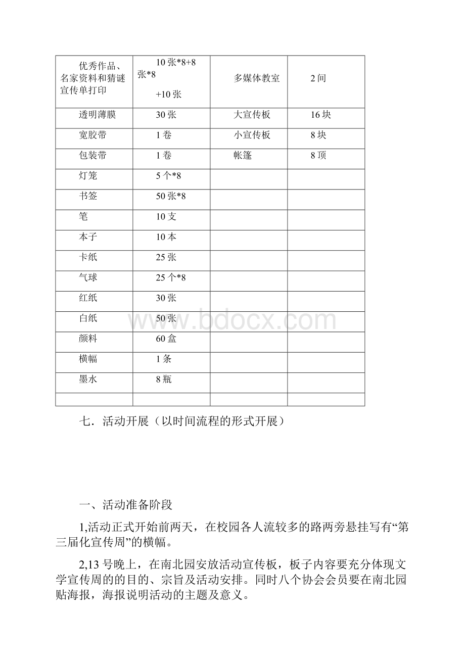 第三届文化宣传周策划书最新.docx_第3页