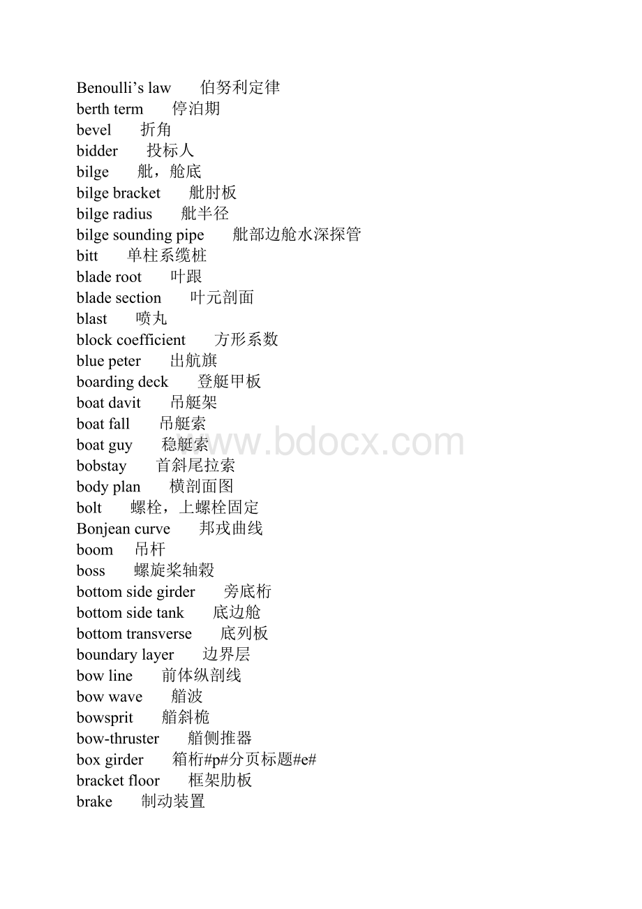 船舶专业英语 基本的单词2.docx_第3页