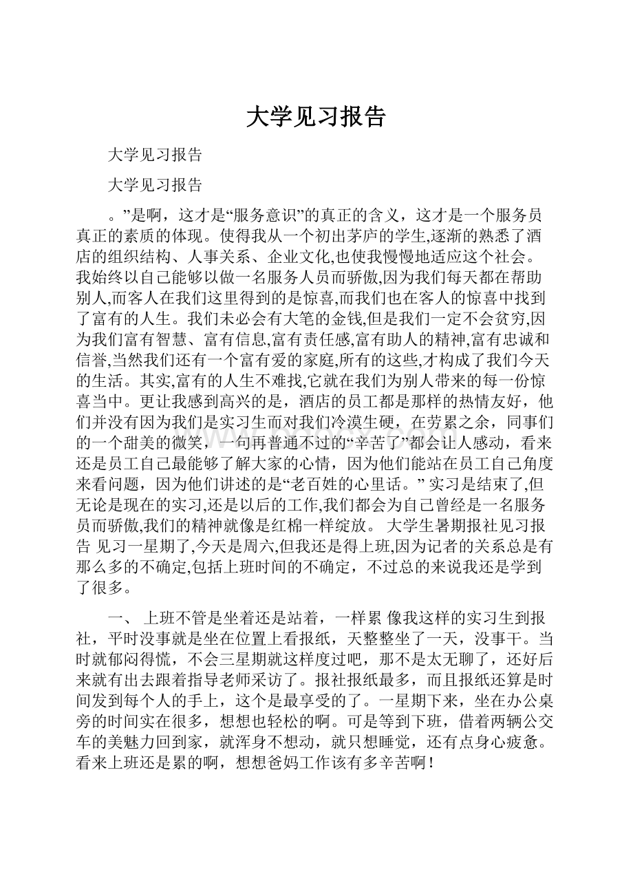 大学见习报告.docx