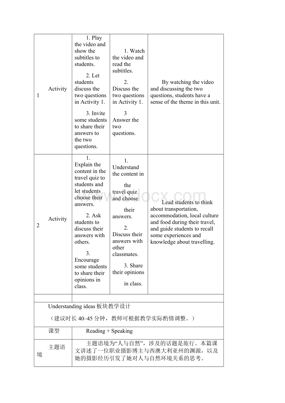 新外研版高中英语必修第二册Unit 5 教学设计.docx_第3页