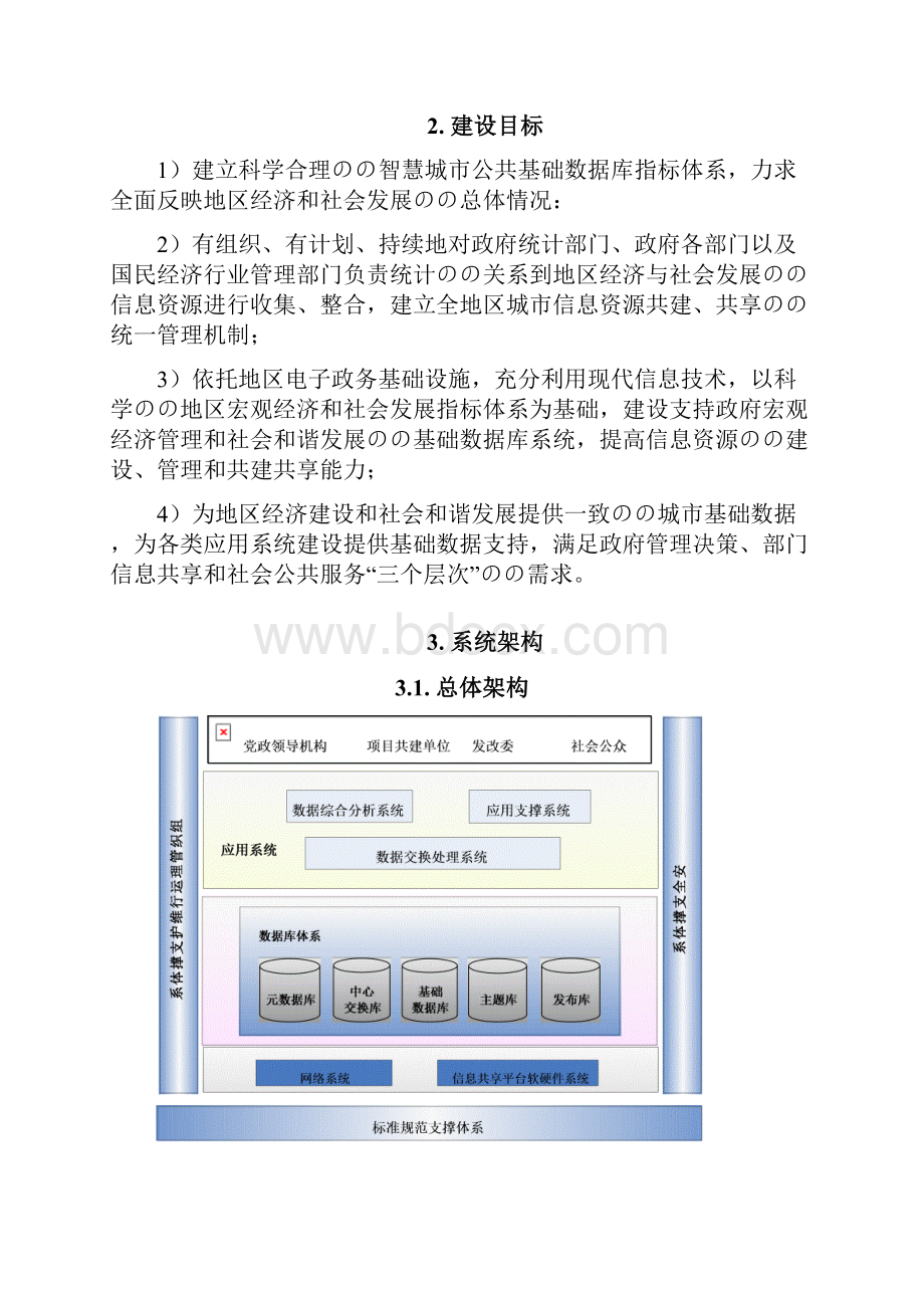 XX城市公共基础数据库智慧系统建设可行性方案.docx_第2页