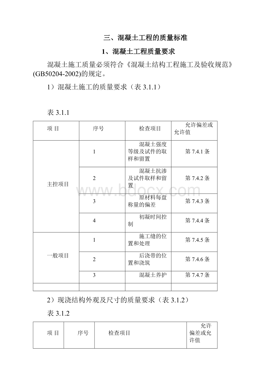 混凝土工程专项施工方案DOC精编版.docx_第3页