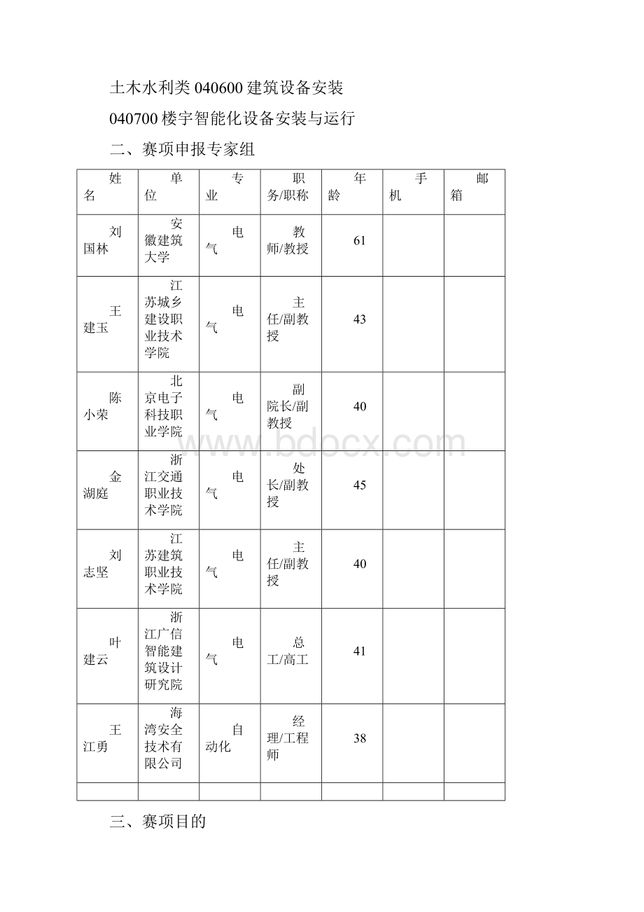 全国职业院校技能大赛竞赛项目方案申报书docx.docx_第2页