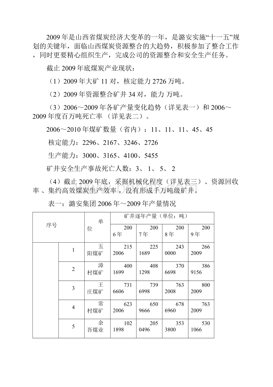 山西省煤炭工业十二发展规划.docx_第2页