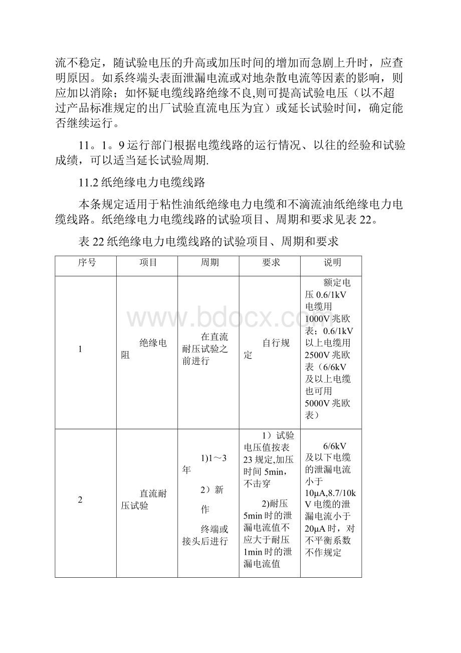 电力电缆试验规程.docx_第2页