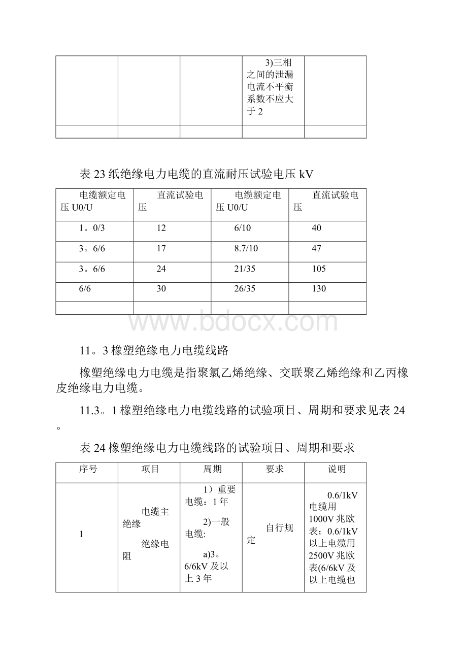 电力电缆试验规程.docx_第3页