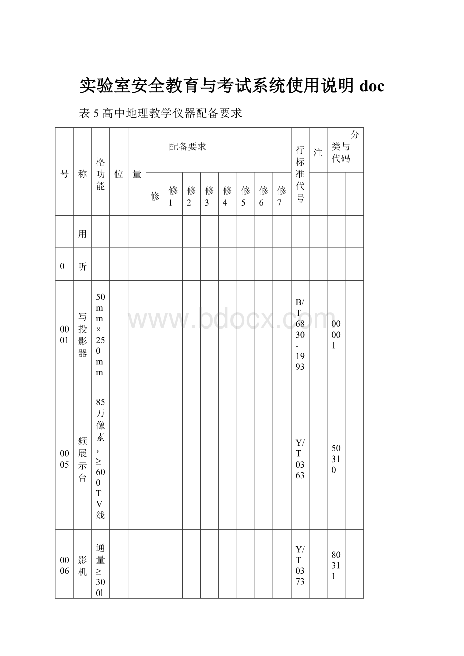 实验室安全教育与考试系统使用说明 doc.docx