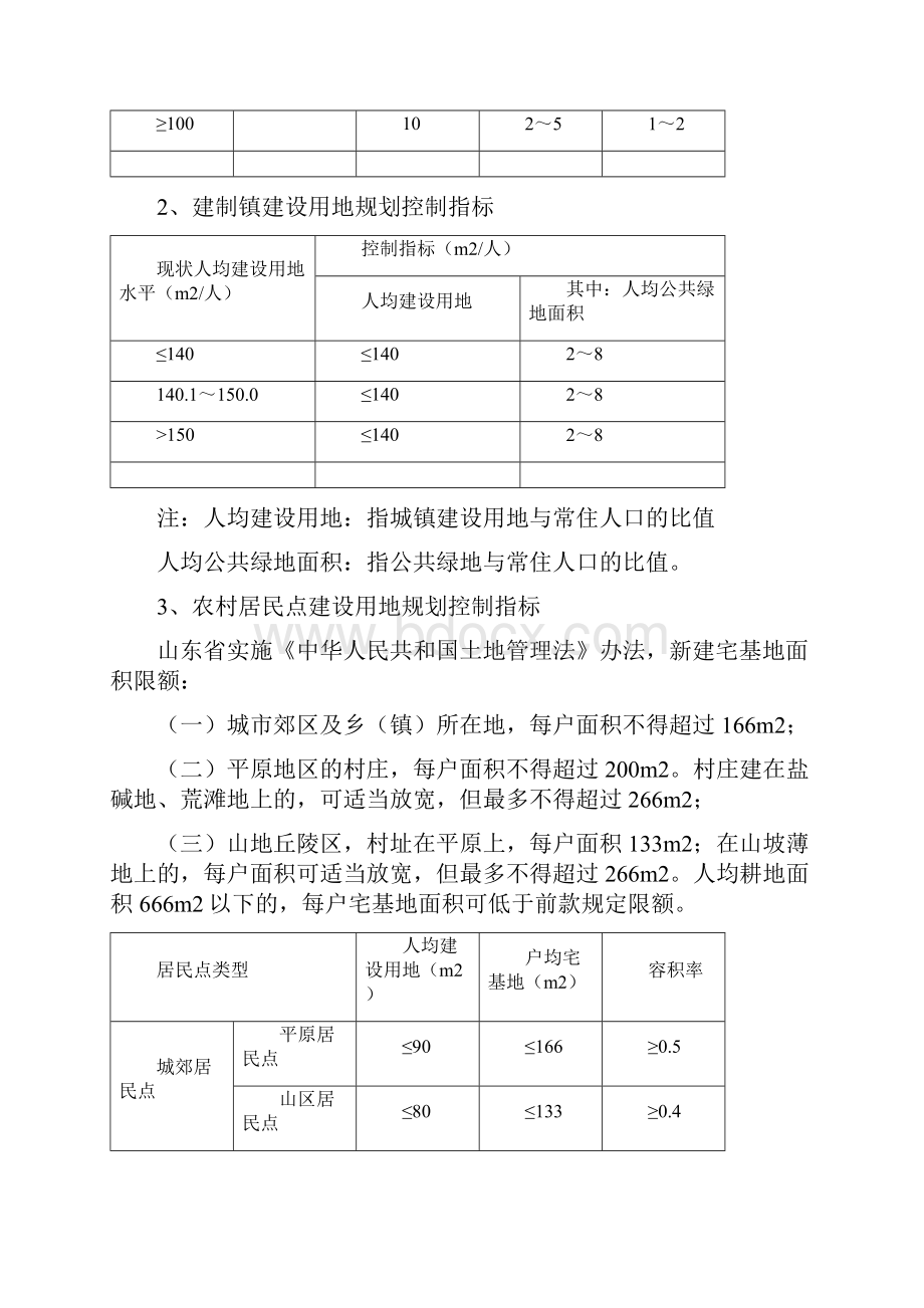 山东省建设用地集约利用控制标准.docx_第3页