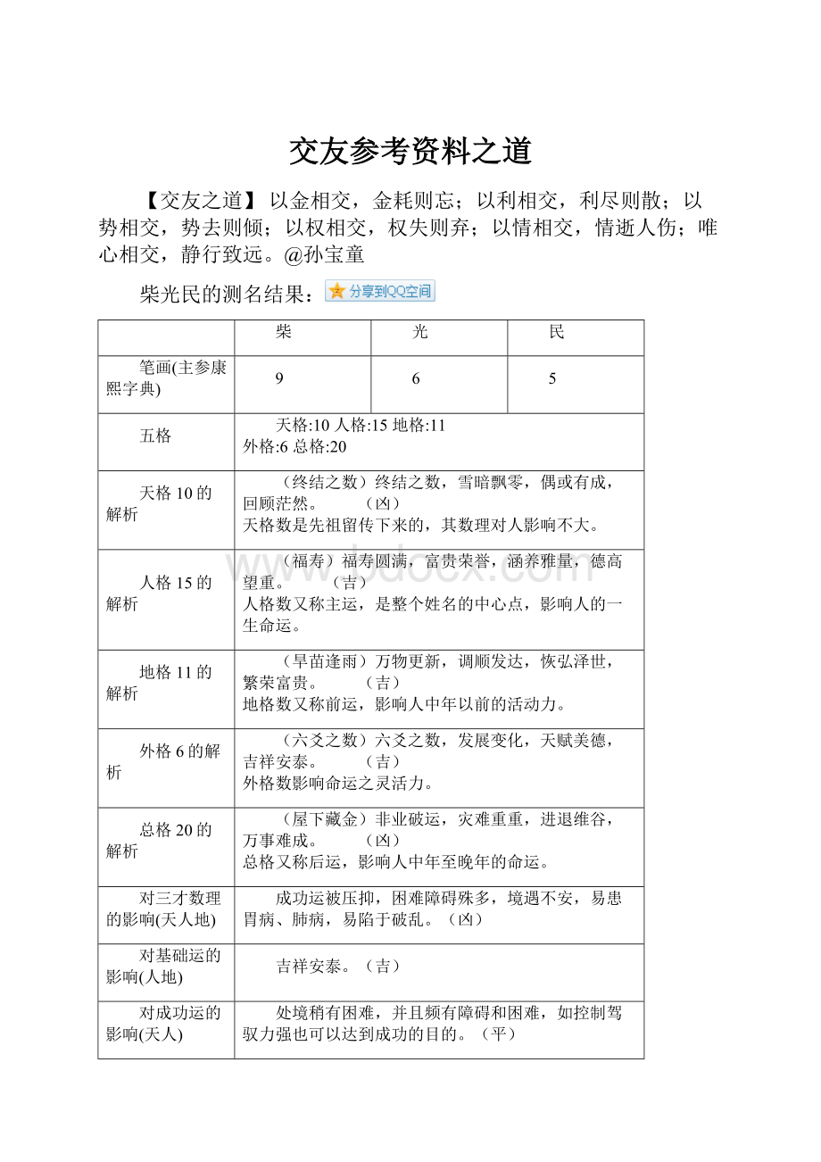 交友参考资料之道.docx_第1页