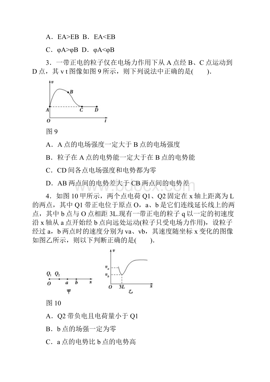 电场中常见图像问题.docx_第2页