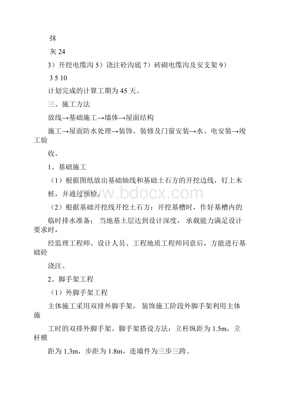 配电房施工组织设计方案文档.docx_第2页