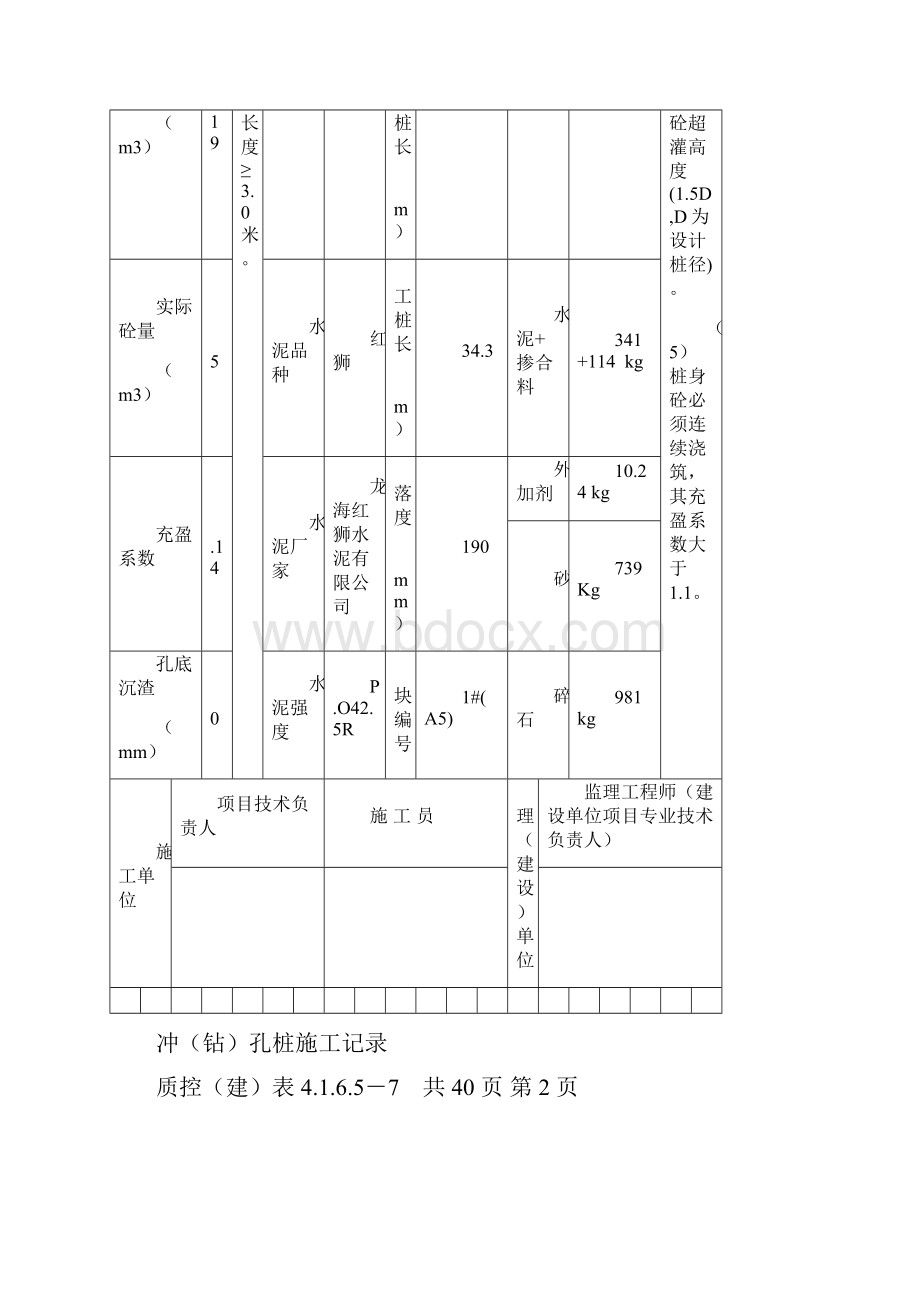 冲钻孔桩施工记录.docx_第3页