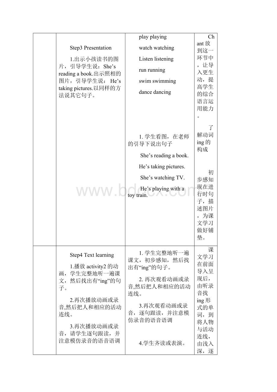 教案教材最新学年外研社小学四年级英语上册教案收藏版.docx_第3页