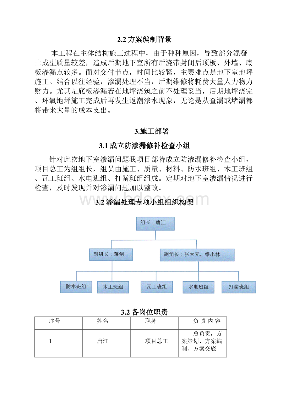 地下室渗漏处理专项施工方案.docx_第2页